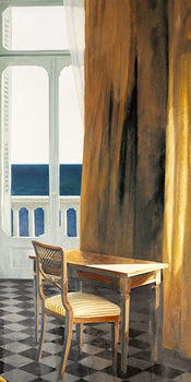 PGM HVG 04 Henning von Gierke Interieur mit Sonne und Meer II Affiche Art 50x100cm | Yourdecoration.fr