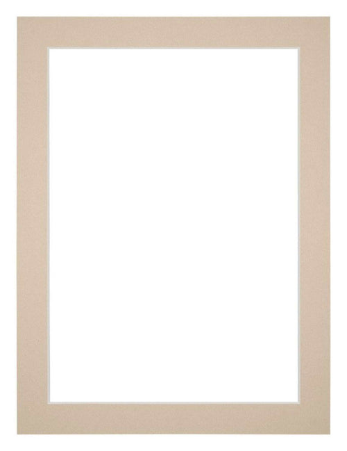 Passe Partout 18x24cm Carton Beige Bord 3cm Droit De Face | Yourdecoration.fr