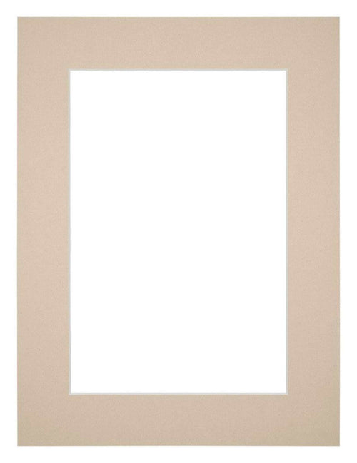 Passe Partout 18x24cm Carton Beige Bord 5cm Droit De Face | Yourdecoration.fr