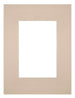 Passe Partout 18x24cm Carton Beige Bord Droit De Face | Yourdecoration.fr