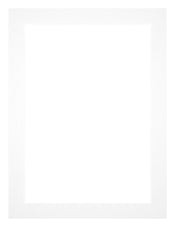 Passe Partout 18x24cm Carton Blanc Bord 3cm Droit De Face | Yourdecoration.fr