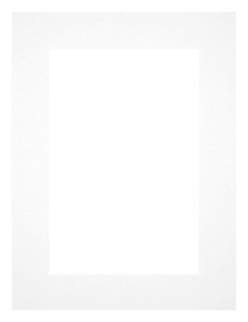 Passe Partout 18x24cm Carton Blanc Bord 5cm Droit De Face | Yourdecoration.fr