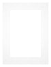 Passe Partout 18x24cm Carton Blanc Bord 5cm Droit De Face | Yourdecoration.fr