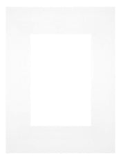 Passe Partout 18x24cm Carton Blanc Bord Droit De Face | Yourdecoration.fr