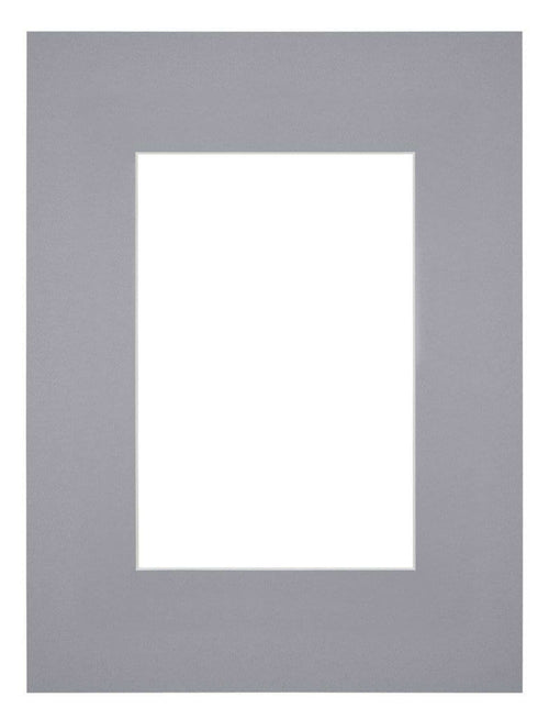 Passe Partout 18x24cm Carton Gris Bord Droit De Face | Yourdecoration.fr