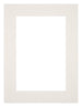 Passe Partout 18x24cm Carton Gris Clair Bord 5cm Droit De Face | Yourdecoration.fr