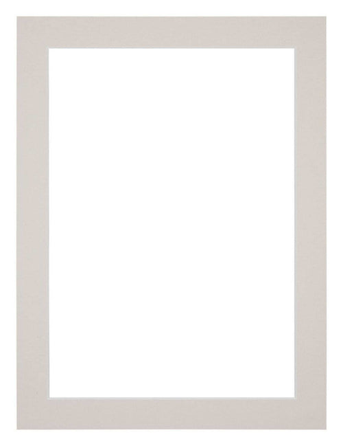 Passe Partout 18x24cm Carton Gris Graniet Bord 3cm Droit De Face | Yourdecoration.fr