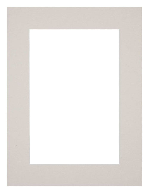 Passe Partout 18x24cm Carton Gris Graniet Bord 5cm Droit De Face | Yourdecoration.fr