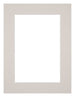 Passe Partout 18x24cm Carton Gris Graniet Bord 5cm Droit De Face | Yourdecoration.fr