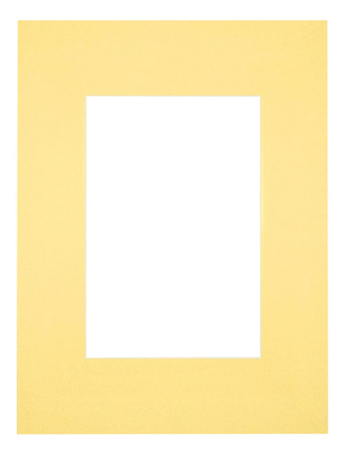 Passe Partout 18x24cm Carton Jaune Bord Droit De Face | Yourdecoration.fr