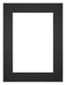 Passe Partout 18x24cm Carton Noir Bord 5cm Droit De Face | Yourdecoration.fr