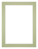 Passe Partout 18x24cm Carton Vert Menthe Bord 3cm Droit De Face | Yourdecoration.fr