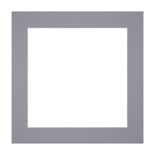 Passe Partout 20x20cm Carton Gris Bord Droit De Face | Yourdecoration.fr