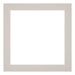 Passe Partout 20x20cm Carton Gris Graniet Bord 4cm Droit De Face | Yourdecoration.fr