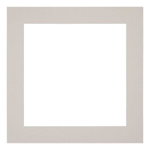 Passe Partout 20x20cm Carton Gris Graniet Bord 5cm Droit De Face | Yourdecoration.fr