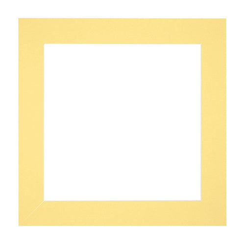 Passe Partout 20x20cm Carton Jaune Bord Droit De Face | Yourdecoration.fr