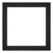 Passe Partout 20x20cm Carton Noir Bord 4cm Droit De Face | Yourdecoration.fr