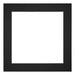 Passe Partout 20x20cm Carton Noir Bord 5cm Droit De Face | Yourdecoration.fr