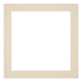 Passe Partout 20x20cm Carton Teinte Bord 4cm Droit De Face | Yourdecoration.fr