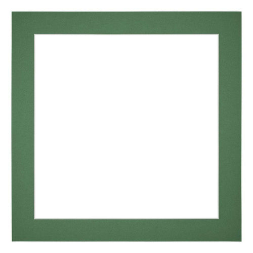 Passe Partout 20x20cm Carton Vert Foret Bord 4cm Droit De Face | Yourdecoration.fr