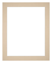 Passe Partout 20x25cm Carton Beige Bord 4cm Droit De Face | Yourdecoration.fr