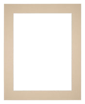 Passe Partout 20x25cm Carton Beige Bord 5cm Droit De Face | Yourdecoration.fr