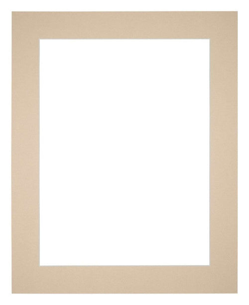 Passe Partout 20x25cm Carton Beige Bord 5cm Droit De Face | Yourdecoration.fr