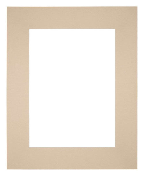 Passe Partout 20x25cm Carton Beige Bord Droit De Face | Yourdecoration.fr