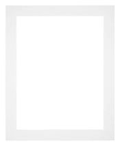 Passe Partout 20x25cm Carton Blanc Bord 4cm Droit De Face | Yourdecoration.fr