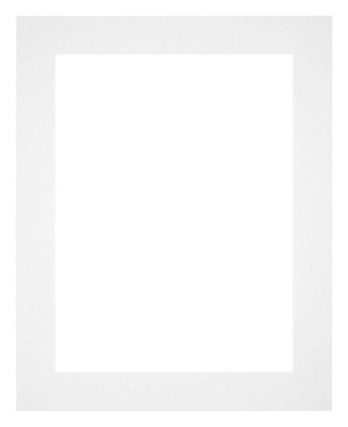 Passe Partout 20x25cm Carton Blanc Bord 5cm Droit De Face | Yourdecoration.fr