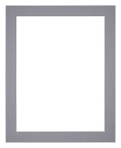 Passe Partout 20x25cm Carton Gris Bord 4cm Droit De Face | Yourdecoration.fr