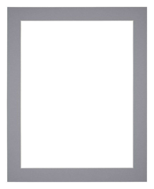 Passe Partout 20x25cm Carton Gris Bord 4cm Droit De Face | Yourdecoration.fr