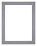 Passe Partout 20x25cm Carton Gris Bord 4cm Droit De Face | Yourdecoration.fr