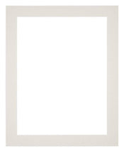 Passe Partout 20x25cm Carton Gris Clair Bord 4cm Droit De Face | Yourdecoration.fr