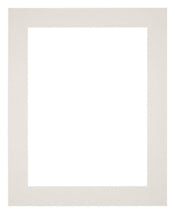 Passe Partout 20x25cm Carton Gris Clair Bord 5cm Droit De Face | Yourdecoration.fr