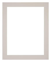 Passe Partout 20x25cm Carton Gris Graniet Bord 4cm Droit De Face | Yourdecoration.fr