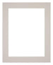 Passe Partout 20x25cm Carton Gris Graniet Bord 5cm Droit De Face | Yourdecoration.fr