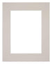 Passe Partout 20x25cm Carton Gris Graniet Bord Droit De Face | Yourdecoration.fr