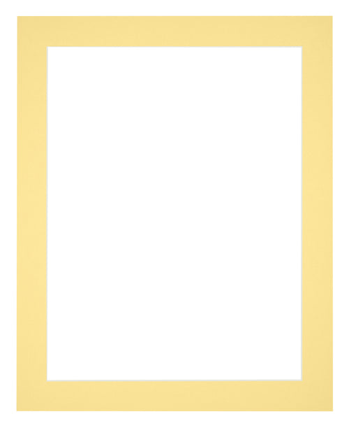 Passe Partout 20x25cm Carton Jaune Bord 4cm Droit De Face | Yourdecoration.fr