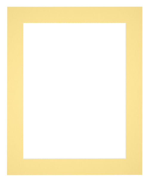 Passe Partout 20x25cm Carton Jaune Bord 5cm Droit De Face | Yourdecoration.fr