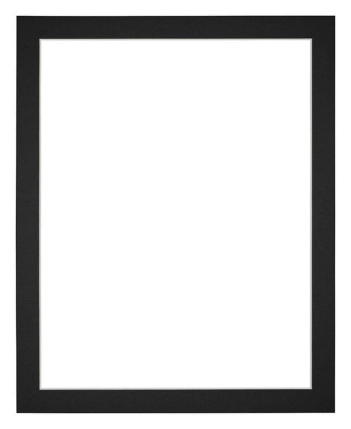 Passe Partout 20x25cm Carton Noir Bord 3cm Droit De Face | Yourdecoration.fr