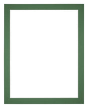 Passe Partout 20x25cm Carton Vert Foret Bord 3cm Droit De Face | Yourdecoration.fr