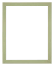 Passe Partout 20x25cm Carton Vert Menthe Bord 3cm Droit De Face | Yourdecoration.fr