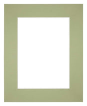 Passe Partout 20x25cm Carton Vert Menthe Bord Droit De Face | Yourdecoration.fr