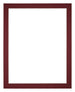 Passe Partout 20x25cm Carton Vin Rouge Bord 3cm Droit De Face | Yourdecoration.fr