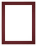 Passe Partout 20x25cm Carton Vin Rouge Bord 4cm Droit De Face | Yourdecoration.fr