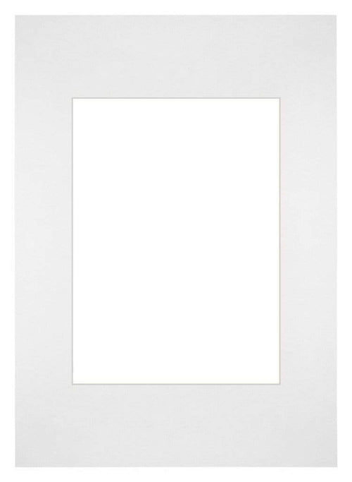 Passe Partout 20x28cm Carton Blanc Bord Droit De Face | Yourdecoration.fr