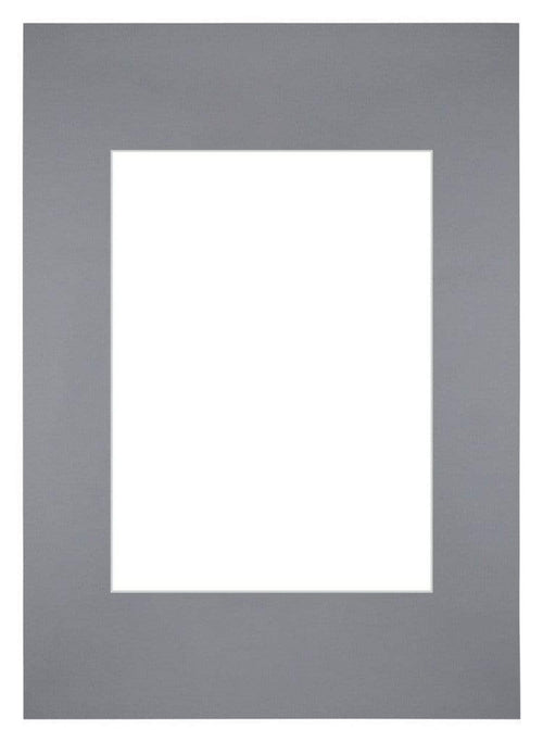 Passe Partout 20x28cm Carton Gris Bord Droit De Face | Yourdecoration.fr