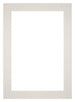 Passe Partout 20x28cm Carton Gris Clair Bord 6cm Droit De Face | Yourdecoration.fr