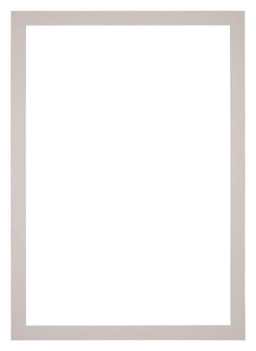 Passe Partout 20x28cm Carton Gris Graniet Bord 3cm Droit De Face | Yourdecoration.fr